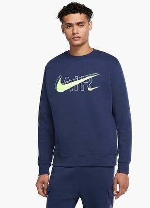 Alloriginal com ua світшот nike crew prnt pack bb blue dd9699-410 розміри запитуйте