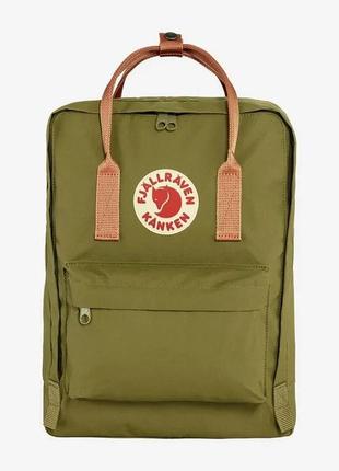 Alloriginal рюкзак fjallraven kanken f23510 631-241 колір зелений великий з аплікацією f23510.631.241-241