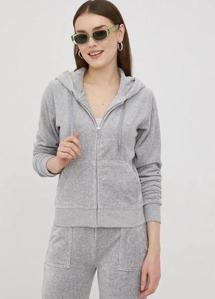 Alloriginal com ua кофта juicy couture жіноча колір сірий меланж розміри запитуйте