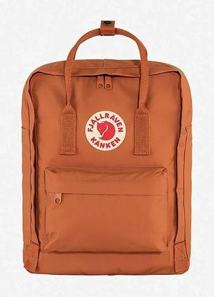Alloriginal рюкзак fjallraven kanken колір коричневий великий з аплікацією f23510.243-243 розмір: один розмір