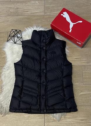 Женская пуховая жилетка the north face s оригинал