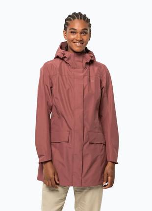 Urbanshop com ua куртка дощовик жіноча jack wolfskin cape york paradise рожева 1111245 розміри запитуйте