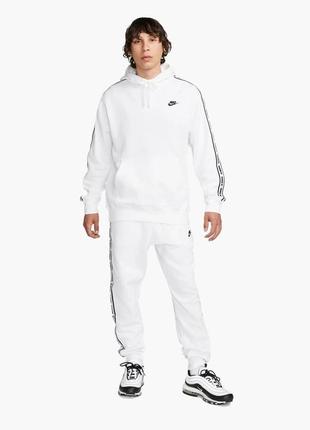 Urbanshop com ua спортивний костюм nike club fleece mens graphic hooded track suit white fb7296-100 розміри