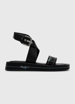 Alloriginal com ua сандалі pepe jeans summer жіночі колір чорний pls90579 розміри запитуйте