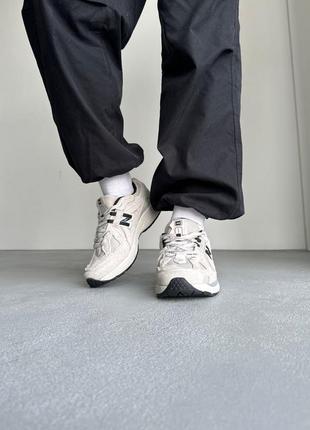 Нью беленс кроссовки new balance 1906d beige/black3 фото