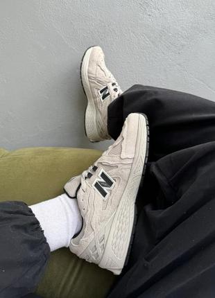 Нью беленс кроссовки new balance 1906d beige/black10 фото