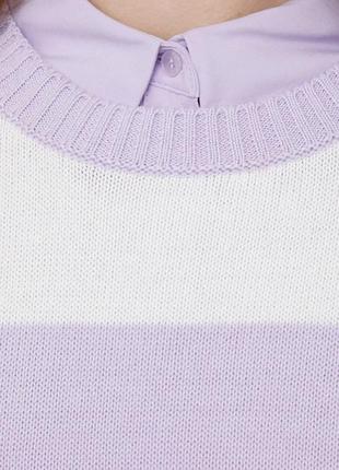 Urbanshop com ua бавовняний светр united colors of benetton колір фіолетовий розміри запитуйте