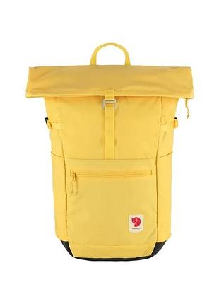 Alloriginal рюкзак fjallraven high coast foldsack 24 колір жовтий великий однотонний f23222.130 розміри