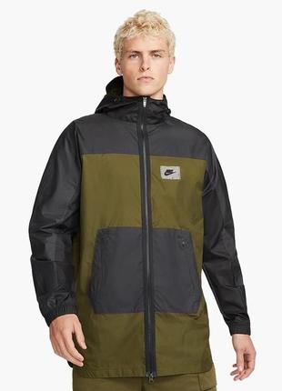 Alloriginal com ua куртка nike sportswear woven jacket black/olive dx1662-326 розміри запитуйте