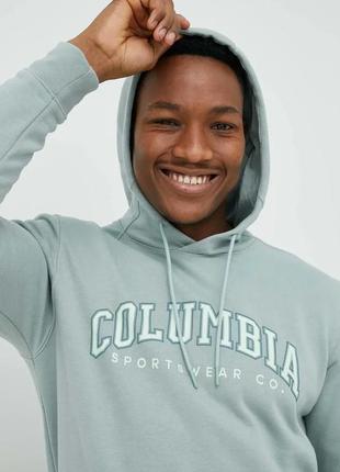 Alloriginal com ua кофта columbia чоловіча колір зелений з капюшоном з аплікацією 1681664.ss23-350 розміри