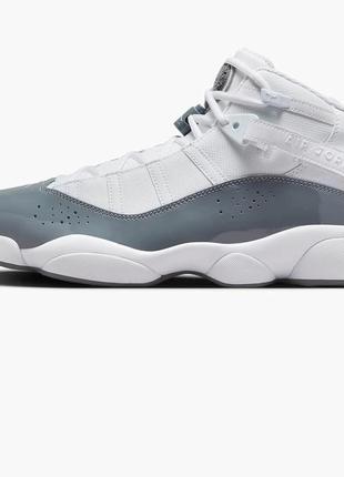 Alloriginal com ua кросівки air jordan 6 rings white/grey 322992-121 розміри запитуйте