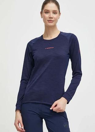 Alloriginal com ua спортивний лонгслів la sportiva beyond колір синій q32643643 розміри запитуйте