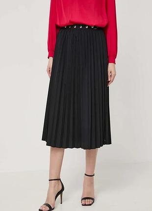 Urbanshop com ua спідниця liu jo колір чорний midi розкльошена розміри запитуйте