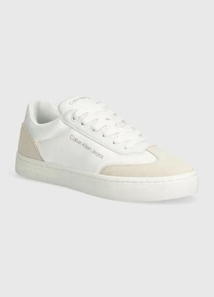 Alloriginal com ua кросівки calvin klein jeans classic cupsole low mix indc колір білий yw0yw01389 розміри