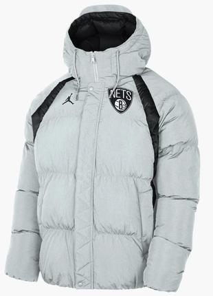 Alloriginal com ua пуховик air jordan brooklyn nets courtside grey dn9769-043 розміри запитуйте