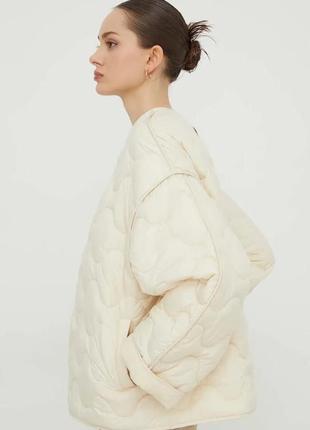 Alloriginal com ua куртка hugo жіноча колір бежевий перехідна oversize розміри запитуйте