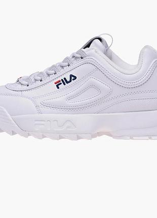 Alloriginal com ua кросівки fila fila disruptor ii premium white 5fm00002-125 розміри запитуйте