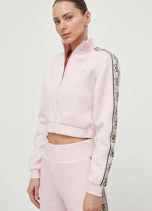 Alloriginal com ua кофта guess жіноча колір рожевий з аплікацією розміри запитуйте