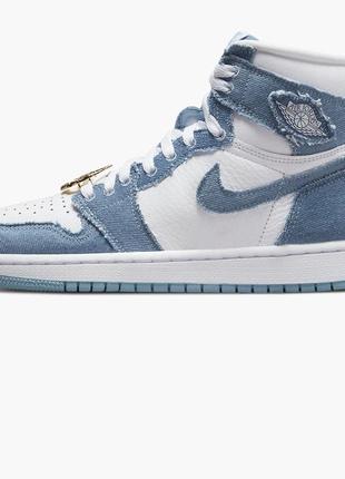 Alloriginal com ua кросівки air jordan 1 high og denim light blue/white dm9036-104 розміри запитуйте