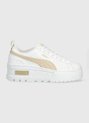 Alloriginal com ua шкіряні кросівки puma mayze wedge wns колір білий 386273-06 розміри запитуйте
