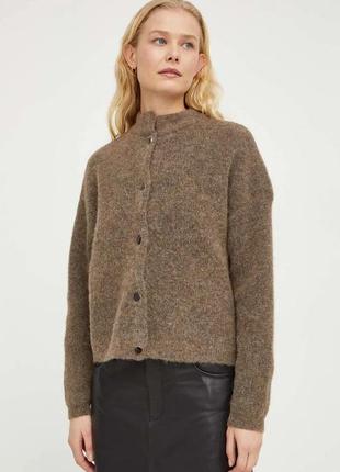 Urbanshop com ua вовняний кардиган gestuz колір коричневий розміри запитуйте