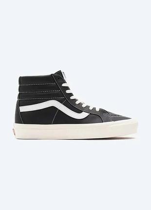 Urbanshop шкіряні кеди KAWASAKI vans sk8-hi 38 dx колір чорний vn0a38gf103-black розміри запитуйте