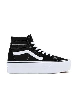 Urbanshop кеди KAWASAKI vans sk8-hi tapered stackform жіночі колір чорний vn0a5jmkbmx1 vn0a5jmkbmx1-blkwh розміри