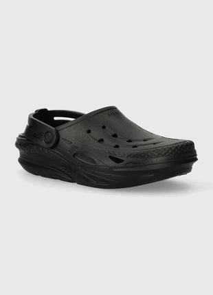 Alloriginal com ua шльопанці crocs off grid clog жіночі колір чорний 209501.001 розміри запитуйте