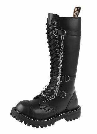 Черевики steel 20 отворів 145/o/cha чоботи берці стіли гомілкові стіли чоловічі жіночі 🔥