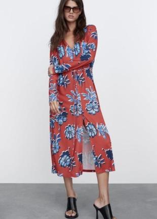 Сукня міді zara s