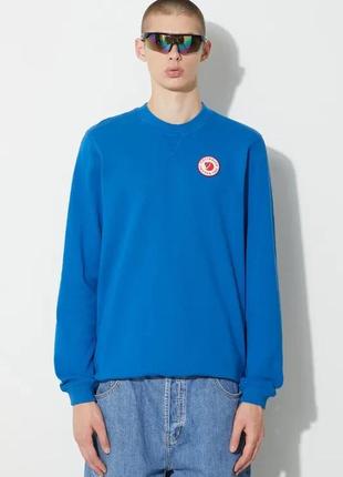 Urbanshop бавовняна кофта fjallraven 1960 logo чоловіча однотонна розмір: m, l, xl