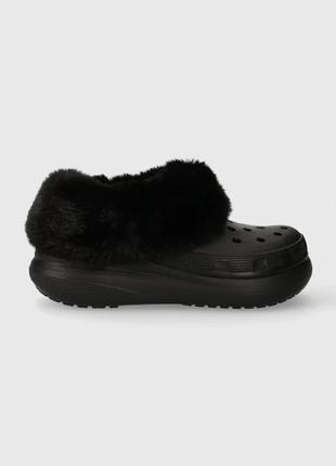 Alloriginal com ua шльопанці crocs furever crush жіночі колір чорний 208446 розміри запитуйте