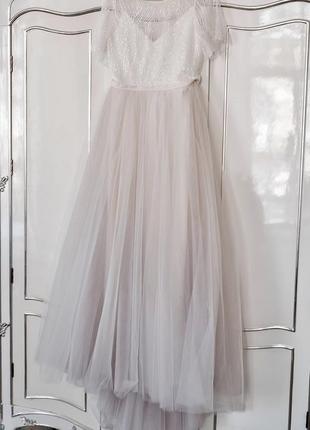 Весільна сукня а-силуету бренду rare bridal