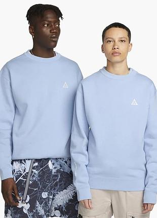 Alloriginal com ua світшот nike acg therma-fit fleece crew light blue dx9611-479 розміри запитуйте