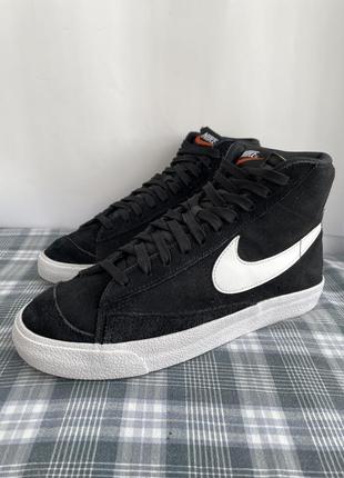 Мужские кроссовки (кеды) nike blazer mid 77 suede glff41