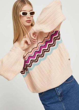 Alloriginal com ua светр roxy жіночий колір рожевий теплий розміри запитуйте