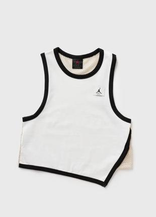 Майка air jordan essential jersey tank футболка без рукавів сітка нова оригінал баскетбол6 фото