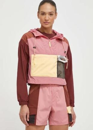 Alloriginal куртка columbia painted peak жіноча колір рожевий перехідна oversize 2072211 розміри запитуйте