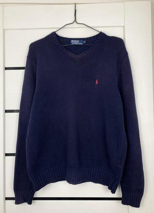 Винтажный оригинальный свитер polo ralph lauren