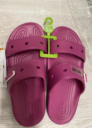 Шльопанці classic crocs sandal w7 37-381 фото