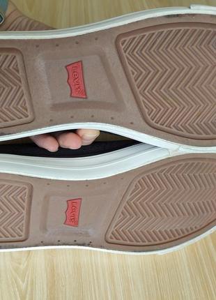 Мужские низкие текстильные кеды levi's hernandez