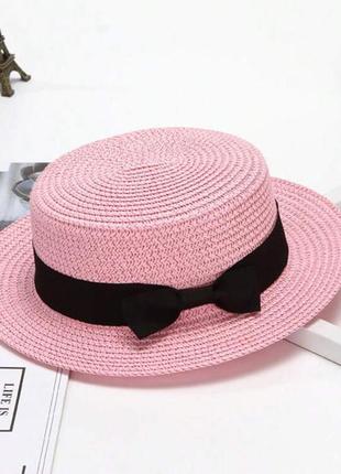 Жіночій соломʼяний капелюшок 👒