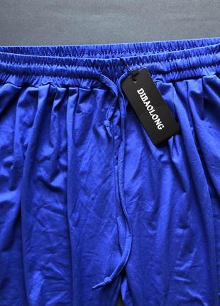 Женские капри, свободные штаны, спортивные штаны с карманами xxl6 фото