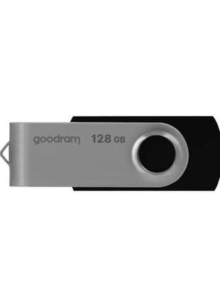 Флеш-накопичувач usb3.2 128gb goodram uts3 (twister) black (uts3-1280k0r11)