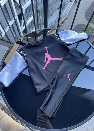 Костюм nike jordan для девочки 12 мес