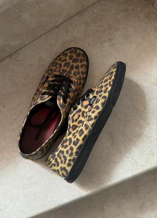 Леопардові ванси vans 24 см оригінал