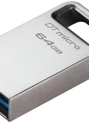 Флеш-накопичувач usb3.2 64gb kingston datatraveler micro (dtmc3g2/64gb)