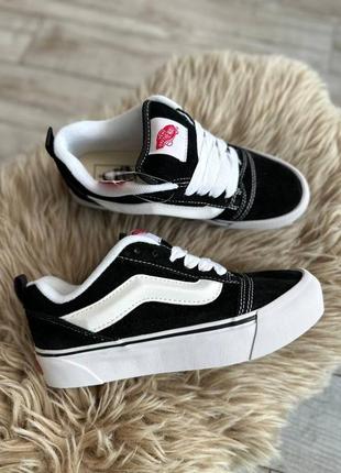 Стильные женские кеды vans, текстиль + натуральная замша, 36-37-38-39-40