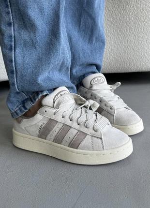 Адидас кампус кеды adidas campus 00s beige brown