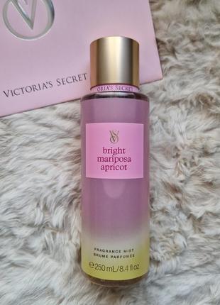 Парфюмированный спрей мист victoria’s victoria victoria secret bright mariposa apricot